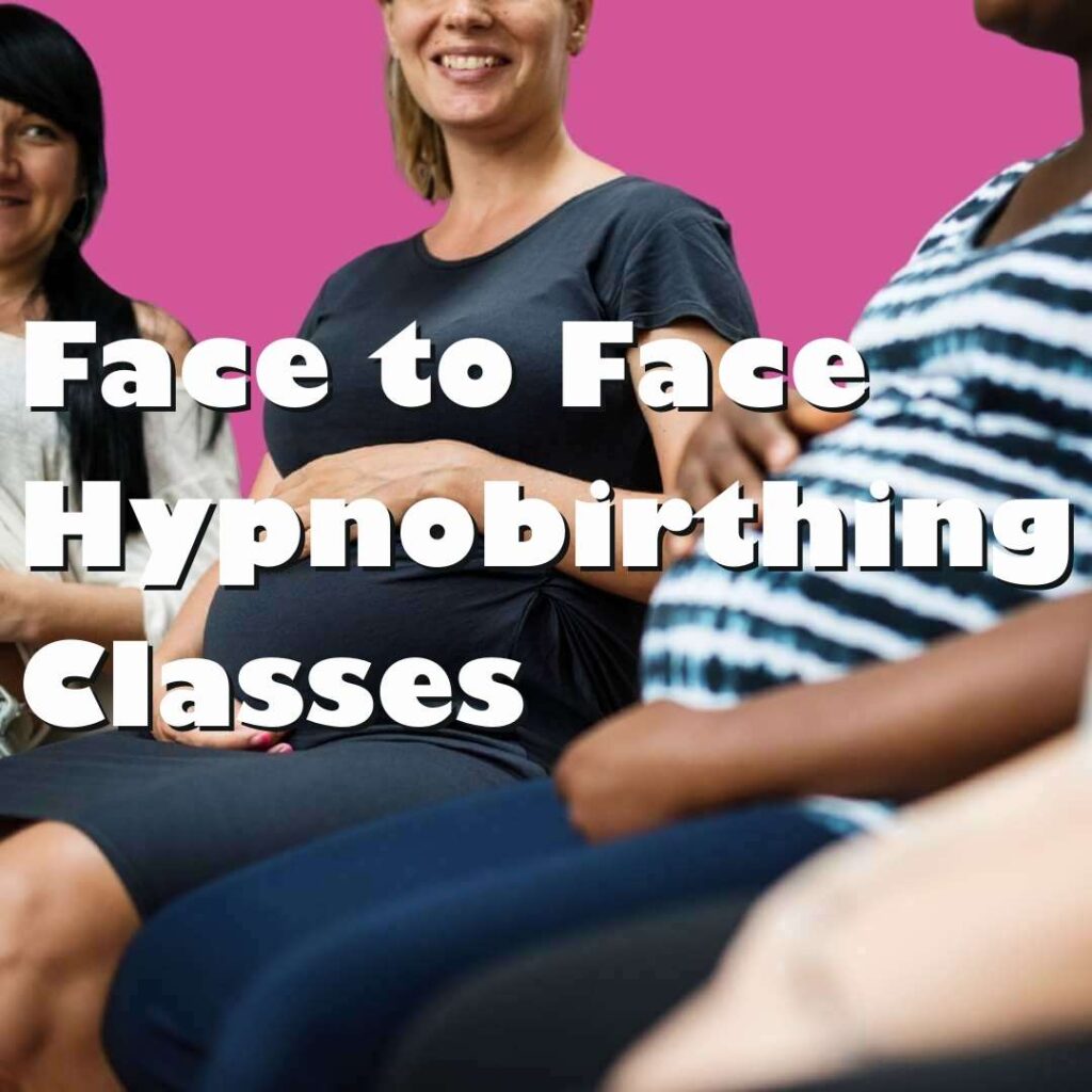 Group of pregnant women affordable hypnobirthing online